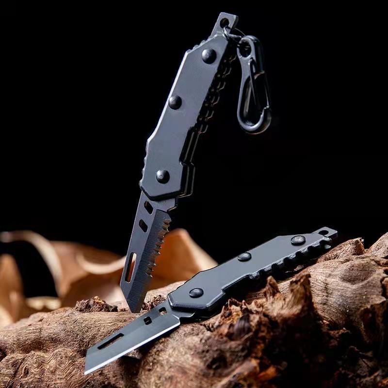 Mini folding knife Outdoor knife, EC D knife self-defense knife, mini fruit knife, portable knife details Picture