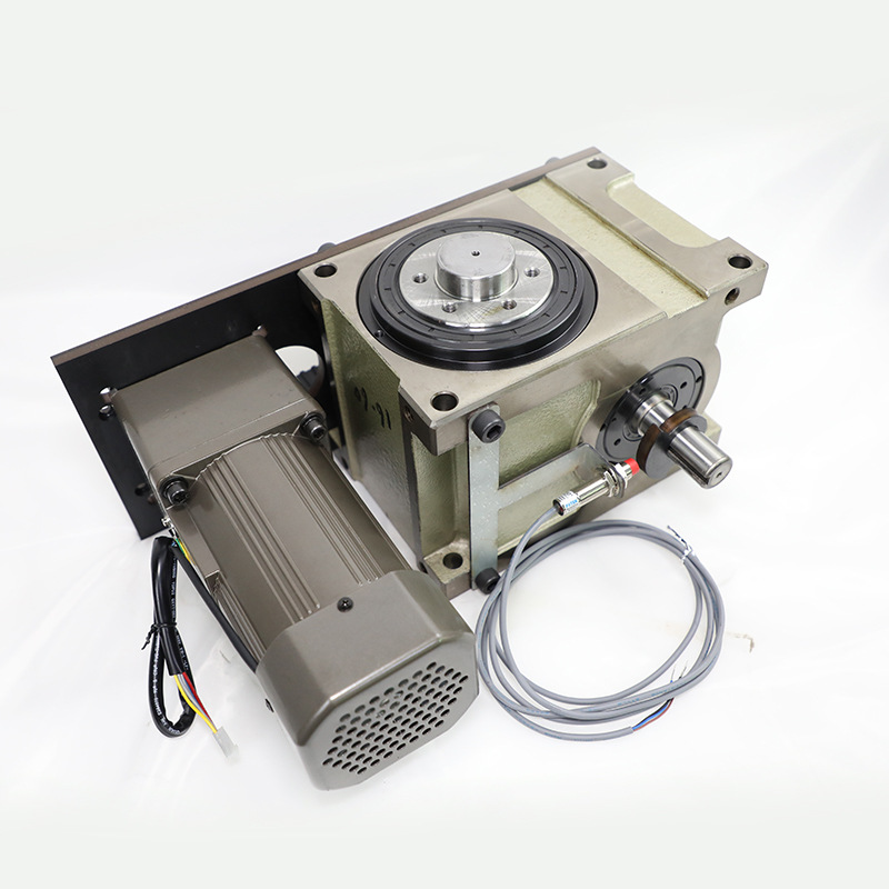 Flange flange type CAM indexer 80DF with reduction motor high-precision intermittent CAM indexer turntable details Picture