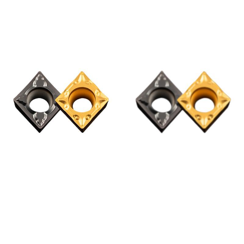 CNC tool grain lathe tools, outer circle and inner hole turning inserts, rhombic hard alloy inserts, CCMT09T304 tool heads Item Picture