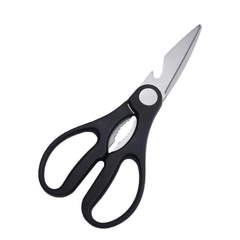 Multi-functional kitchen scissors, household fish-killing special scissors, chicken bone and grilled meat scissors, stainless steel powerful food scissors 9180 Item Picture