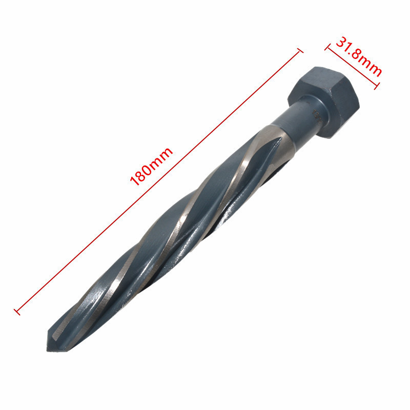 Automotive reamer high-speed steel HSS6542/M2 material 13/16 "steel plate reamer five-edge helical groove reamer Item Picture