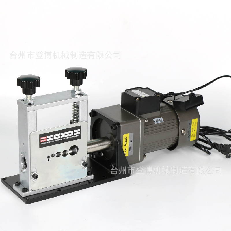 New electric wire stripper, a perfect tool for peeling and plucking used copper wires and cables. Factory wholesale Specification drawing