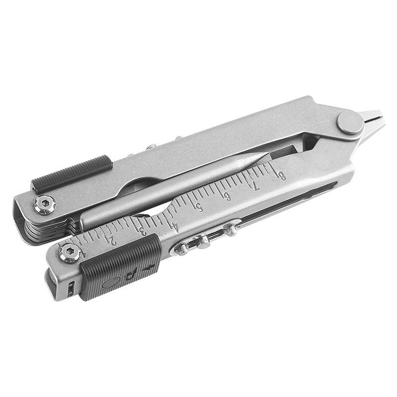 Ruibo Portable home, outdoor, car, daily use, multi-purpose knife tool, telescopic one-handed quick-release pliers undefined