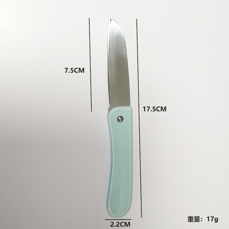 Stainless steel folding fruit knife, portable peeler, fruit peel knife, household folding knife, fruit knife, and fruit knife Application Scenario