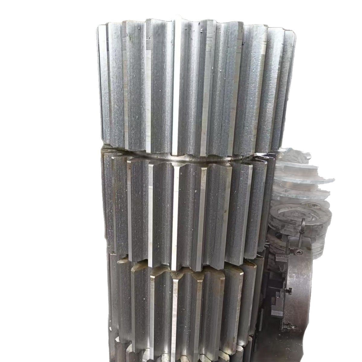 Plate rolling machine worm gear and worm set, high-strength copper alloy worm gear accessories, mechanical transmission components, provided drawings or samples Item Picture