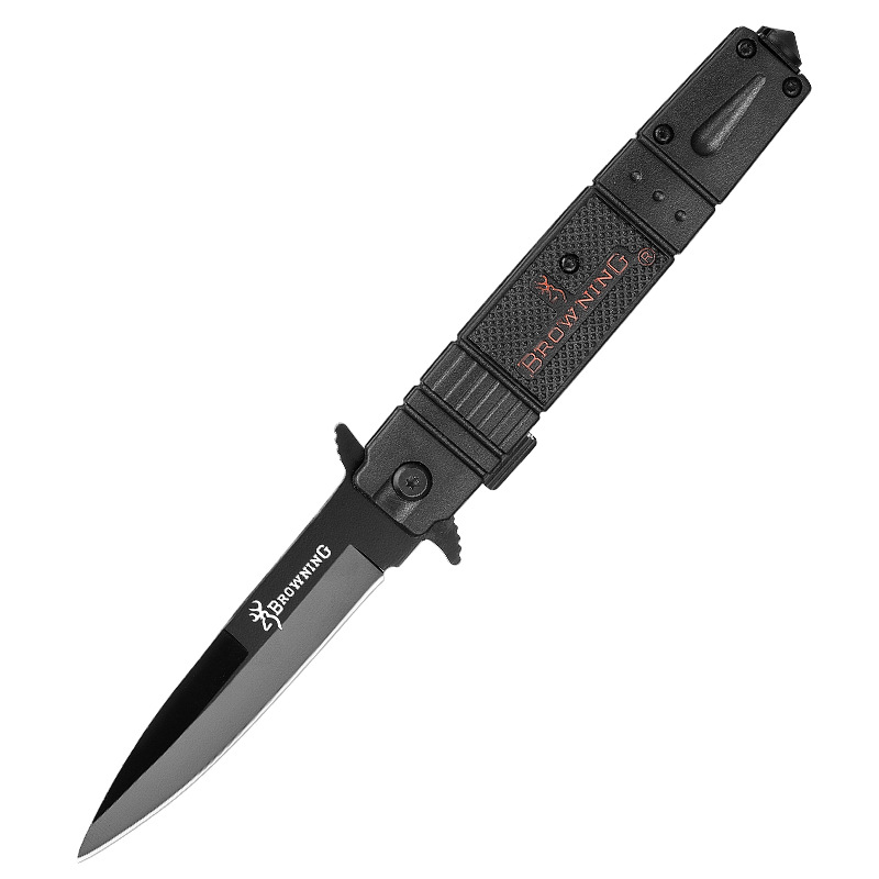 Outdoor camping folding knife, camping survival knife, multi-purpose folding knife, self-defense knife, portable knife, stainless steel Item Picture