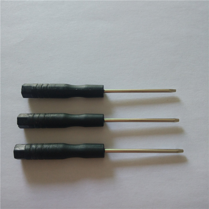 Black handle plum blossom small screwdriver T2/T3/T4/T5/T6 in stock, factory wholesale, precision hardware tools Application Scenario