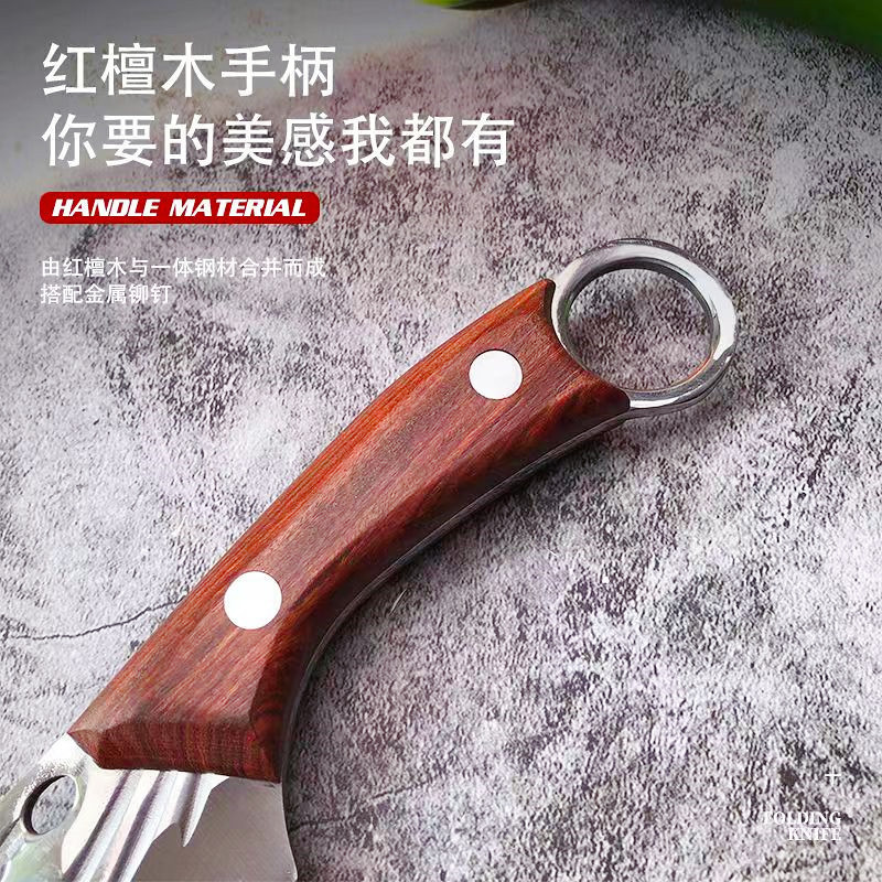 Hand-forged meat cutting knives, multi-purpose knives, fruit knives, outdoor camping cutting knives, Western food knives, fox knives, bone-removing knives Application Scenario