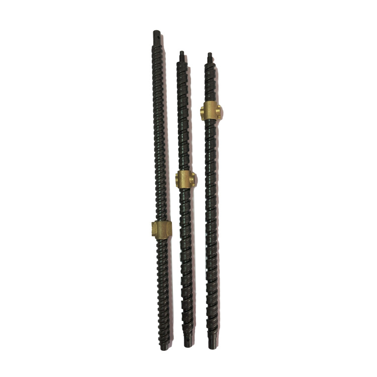 The manufacturer supplies 45# steel blackened trapezoidal screw for industrial door processing, transmission screw processing, screw lifting screw Application Scenario