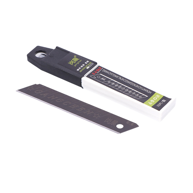 0.6 Gangchen Tools Office Sharp Utility Blades, household utility blades, 18MM utility blades wholesale Item Picture