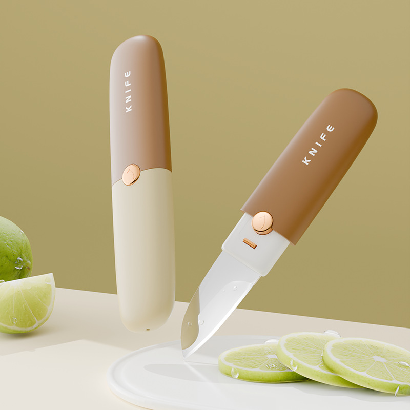 Two-in-one double-head fruit peeler, multi-functional office and kitchen dual-purpose mini peeler, one-piece consignment full figure