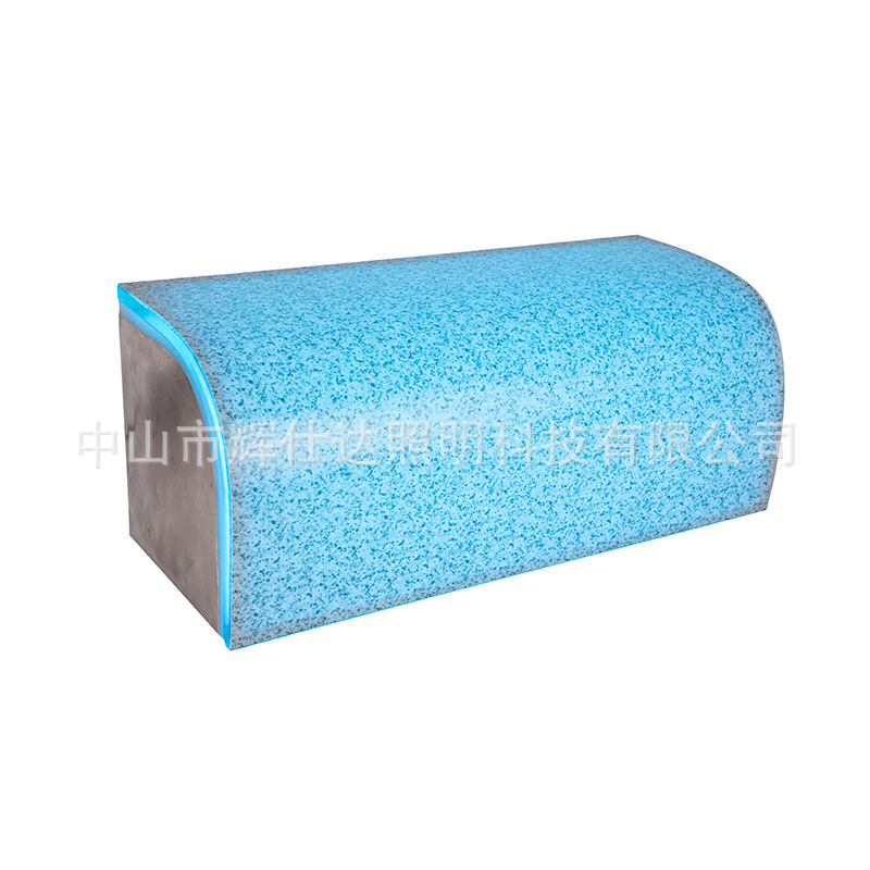 The manufacturer produces curb luminous bricks, road rock floor tile lights, curb LED floor tile lights Application Scenario