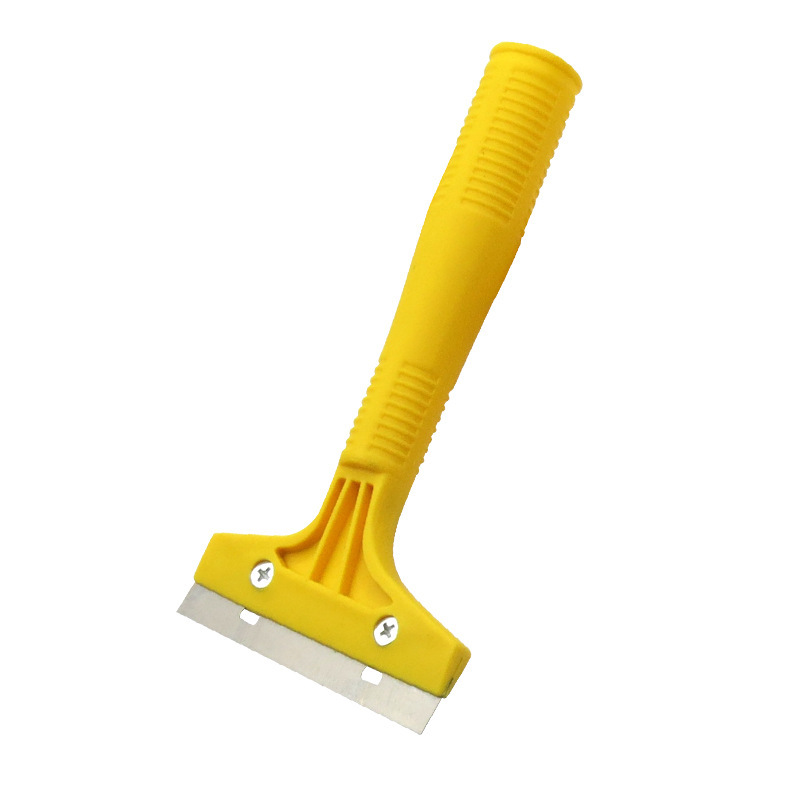 Grouting cleaning scraper, glass wallpaper oil, tile lime, wall scraper, gift, plastic scraper with short handle Item Picture
