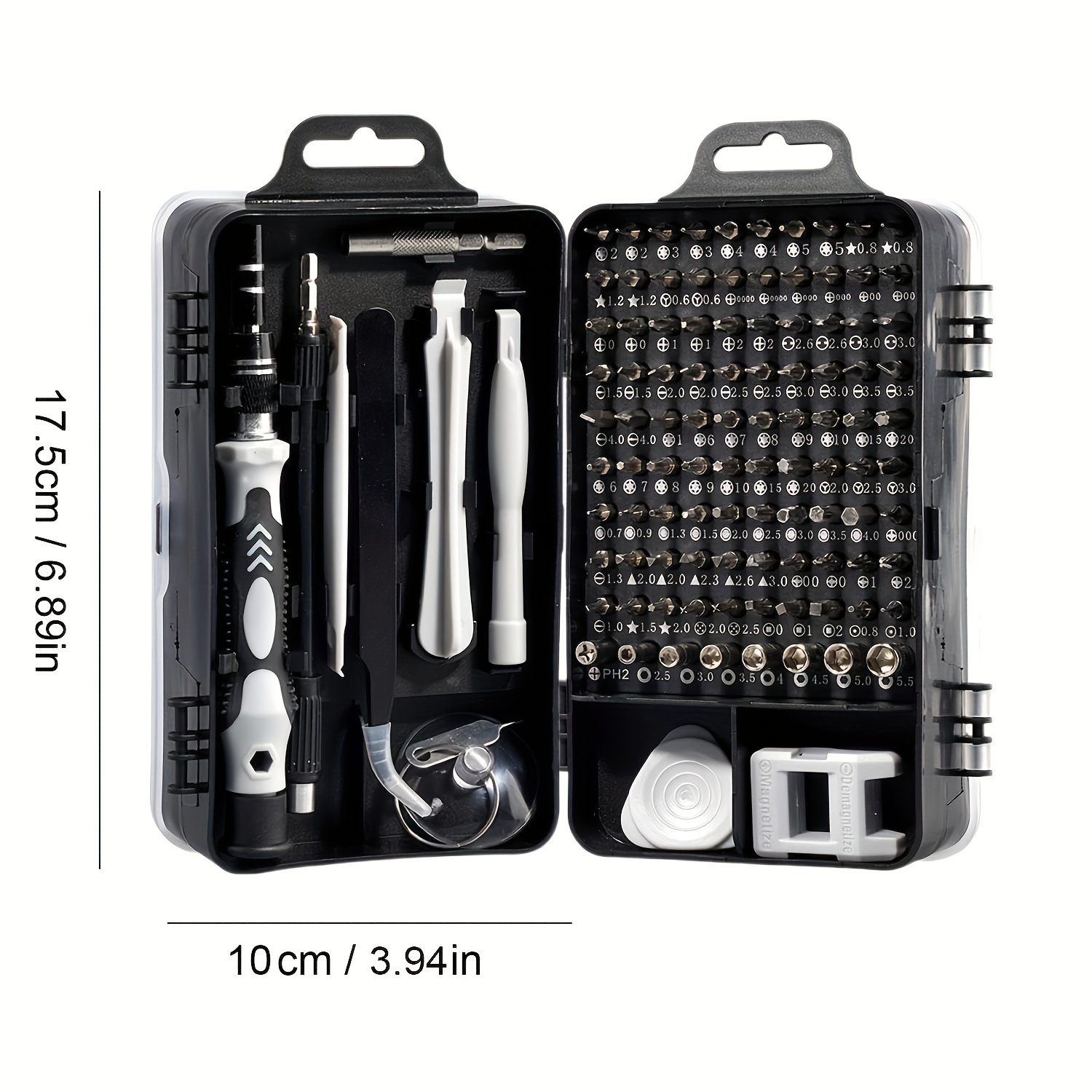 115-in-1 screwdriver tool set, mobile phone repair and disassembly tools, home multi-functional manual screwdriver set details Picture