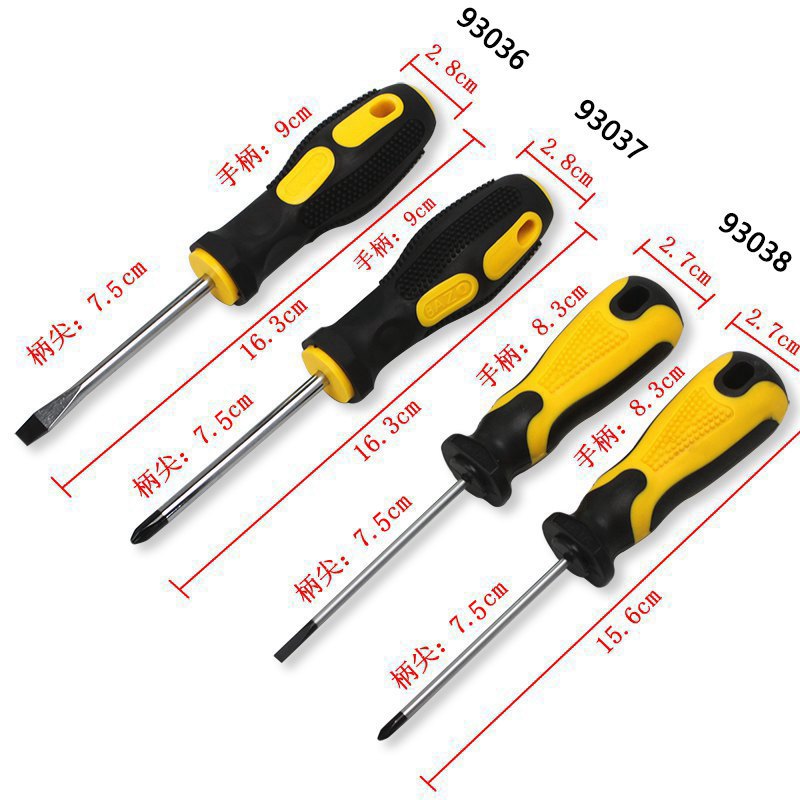 Beizhuo 93003 plastic-handled screwdriver, screwdriver, cross screwdriver, multi-functional flat-head screwdriver cover Application Scenario