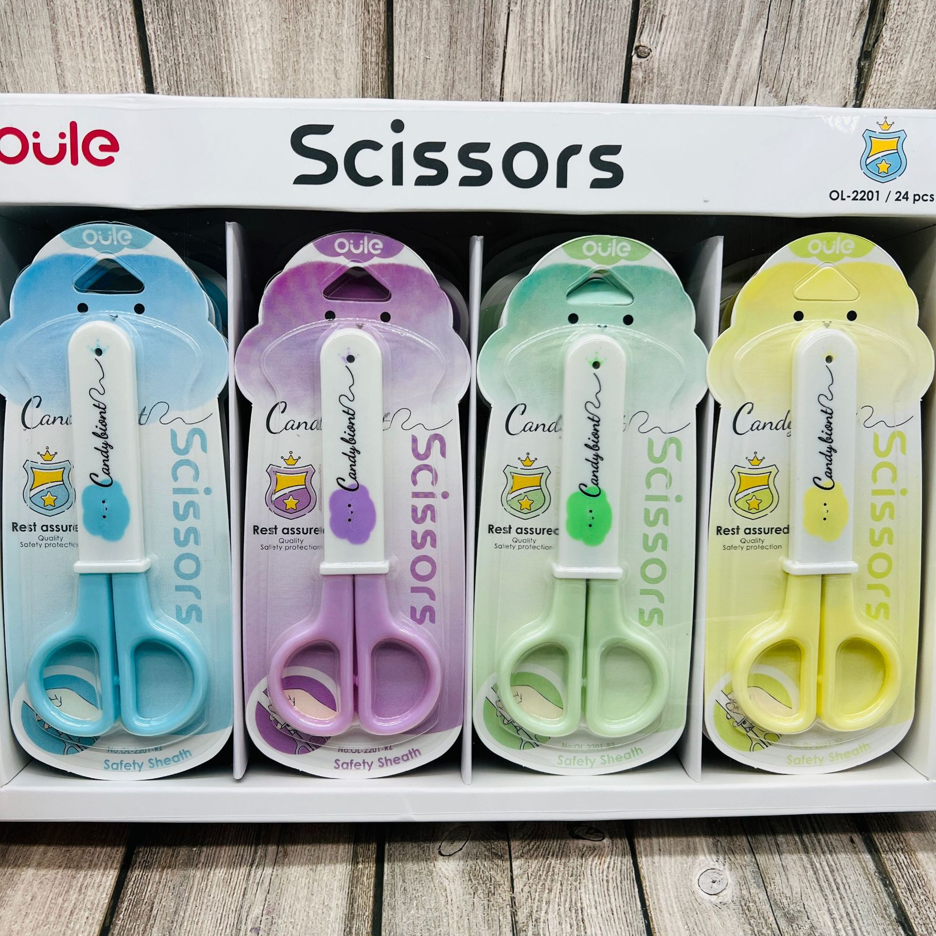 Children's scissors, student scissors with stainless steel protective sleeves, student scissors from Guangdong Jinda Kebeili. Super discounted products Application Scenario