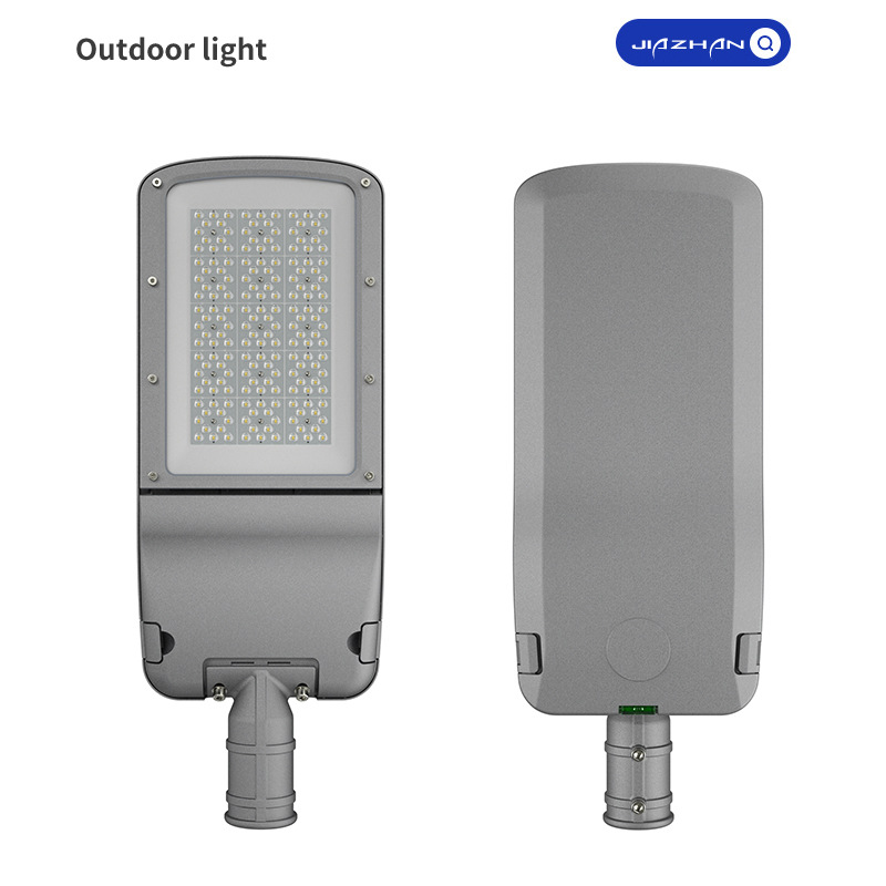 New type of led street lamp for foreign trade, adjustable installation Angle, tool-free cover opening, 250W and 300W street lamp heads Application Scenario