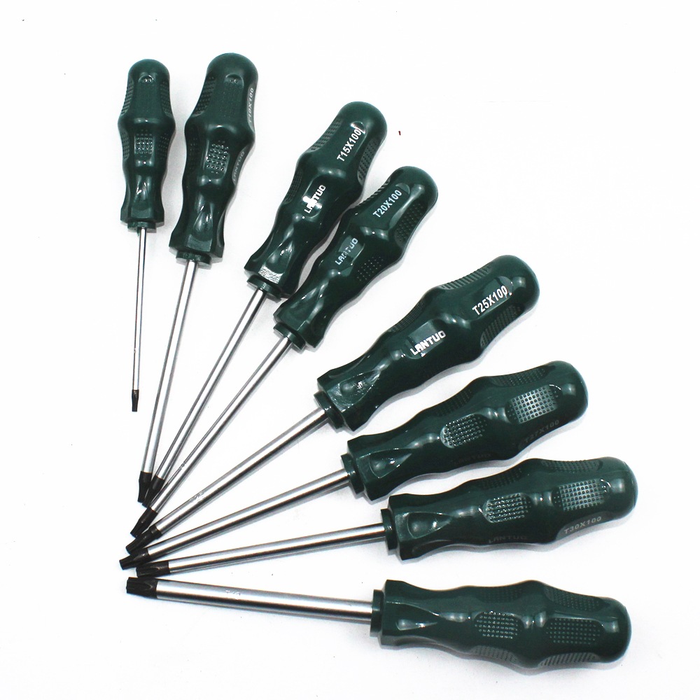 Hexagonal star screwdriver T8-40, star-shaped internal six-flower hexagonal screwdriver, screwdriver T-shaped screw details Picture
