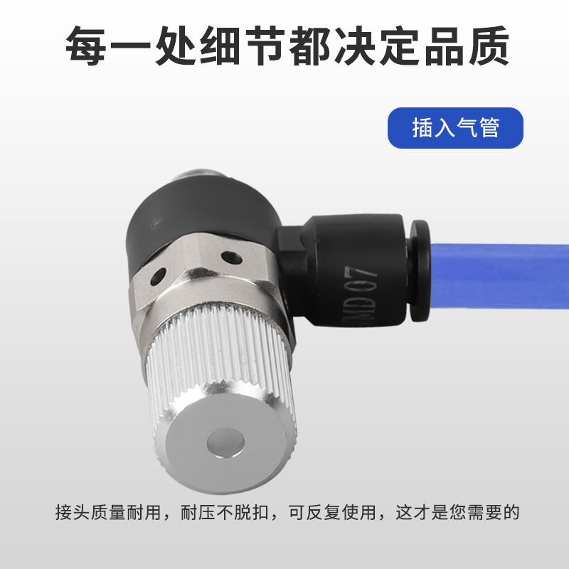 Vacuum generator VMD/VMB, high-flow and high-suction vacuum valve, negative pressure tube type generator pneumatic components details Picture