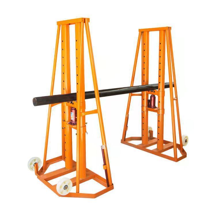 The cable laying frame is a floor-standing cable laying frame for construction sites, a powerful tool for electricians. It is a 5-ton, 10-ton, and 15-ton portal cable laying tray support undefined