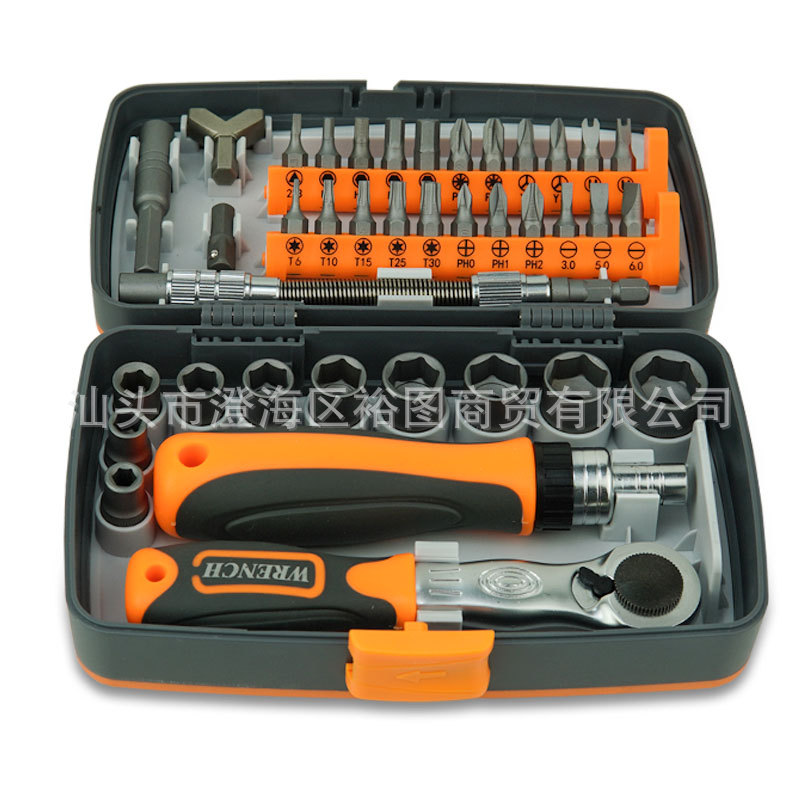 Ratchet multi-purpose screwdriver, industrial-grade practical and durable household combination screwdriver 38 in-one, labor-saving, 2880 Application Scenario