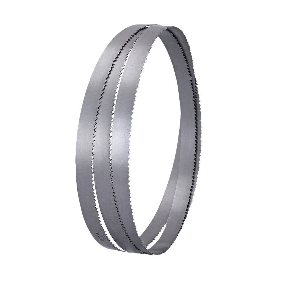 Woodworking quenched band saw blade manufacturer, Rockwell hardness 67, sharp and durable, toothed quenched band saw blade Item Picture