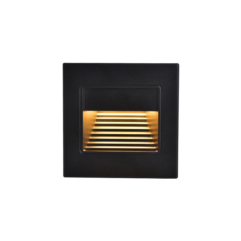 86-step floor light, radar-sensing embedded, corridor, corner led light, foreign trade manufacturer, courtyard staircase Item Picture