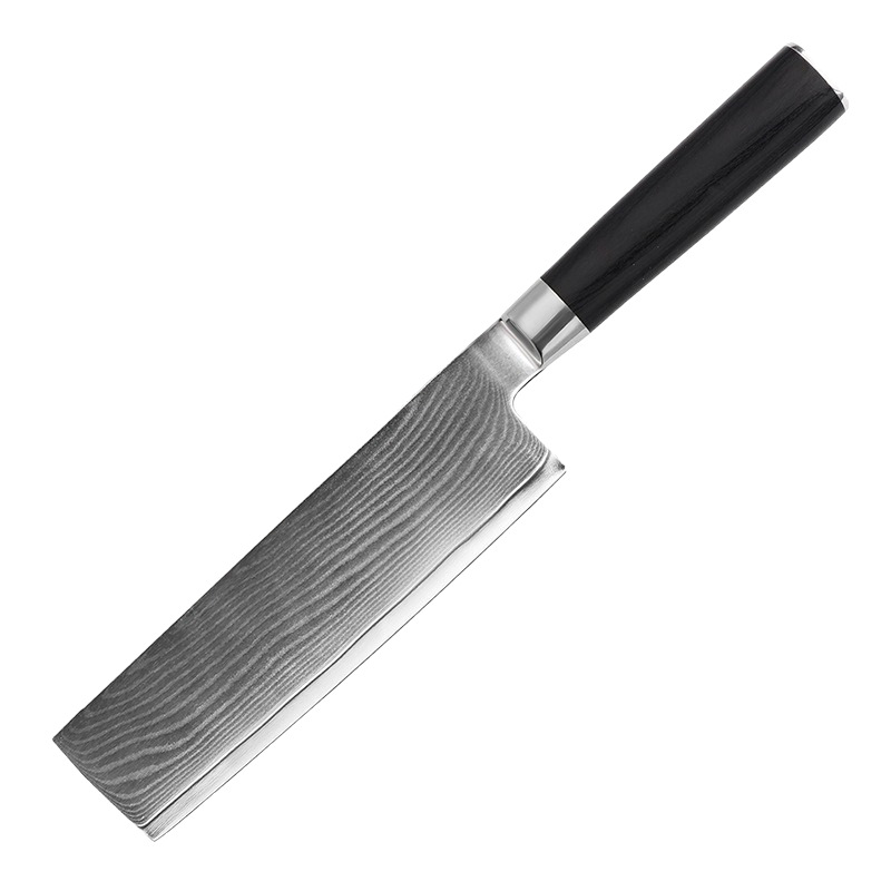 Zhengshi's Damascus steel knife, Japanese cuisine knife, sushi knife, slicing knife, meat cutting knife, Western chef's knife Item Picture