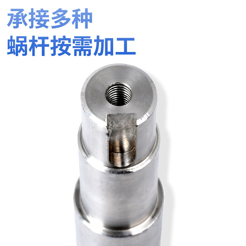 Lathe worm gear and worm processing, non-standard motor, micro worm, turbine reducer parts, helical tooth worm gear and worm Specification drawing