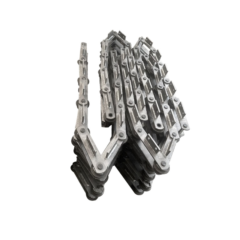 The drive chain of the chain plate machine is BS800 with a pitch of P250, and the transmission chain of the dust removal ash zipper machine plate chain conveyor Item Picture