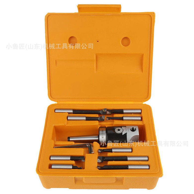 F1-R8 shank boring head 2-inch MT2-F1-9PCS 1/2 "imperial thread 7/16-20 boring machine set full figure