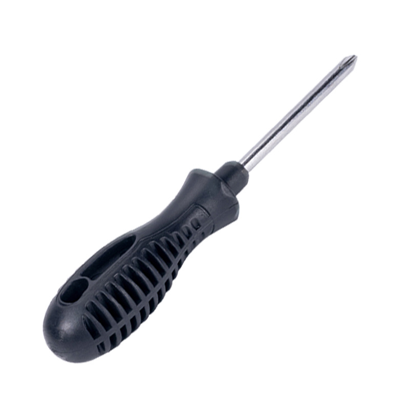 Black plastic-handled cross-shaped plum blossom strong magnetic screwdriver digital product model disassembly and assembly tool hardware accessories manufacturer Item Picture