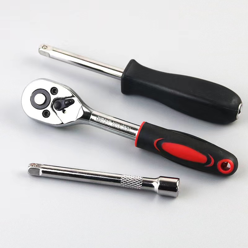 46-piece set socket wrench Quick Little Fly car repair tool, car repair screwdriver tool Specification drawing