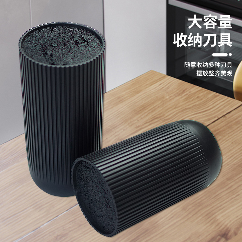 New plastic random insert kitchen knife rack, household simple knife holder, knife storage box, kitchenware wholesale details Picture