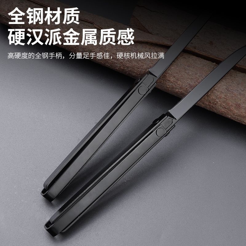 Hongtu's high-hardness thickened M390 mechanical knife, express knife, kitchen peeler, multi-functional and convenient fruit knife Specification drawing