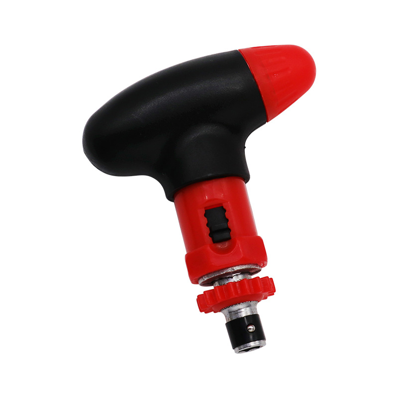 Manual screwdriver, T-type ratchet screwdriver, quick screwdriver, screwdriver, 6.35mm, can rotate forward or backward undefined
