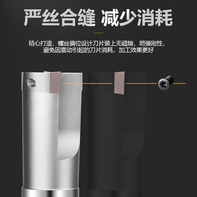 SB Fixed rough boring tool bar CNC machining center anti-vibration rough boring tool CNC lathe straight shank reaming boring tool bar Specification drawing