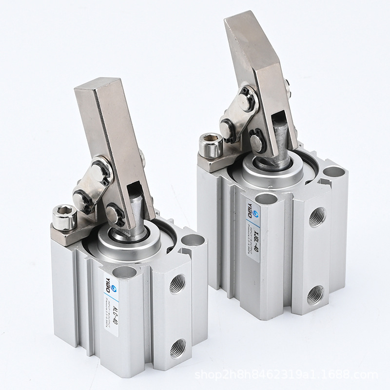 ACL-25 rod cylinder JGL-32/40/50/63 pneumatic fixture presser swing arm downward pressing clamping cylinder Application Scenario