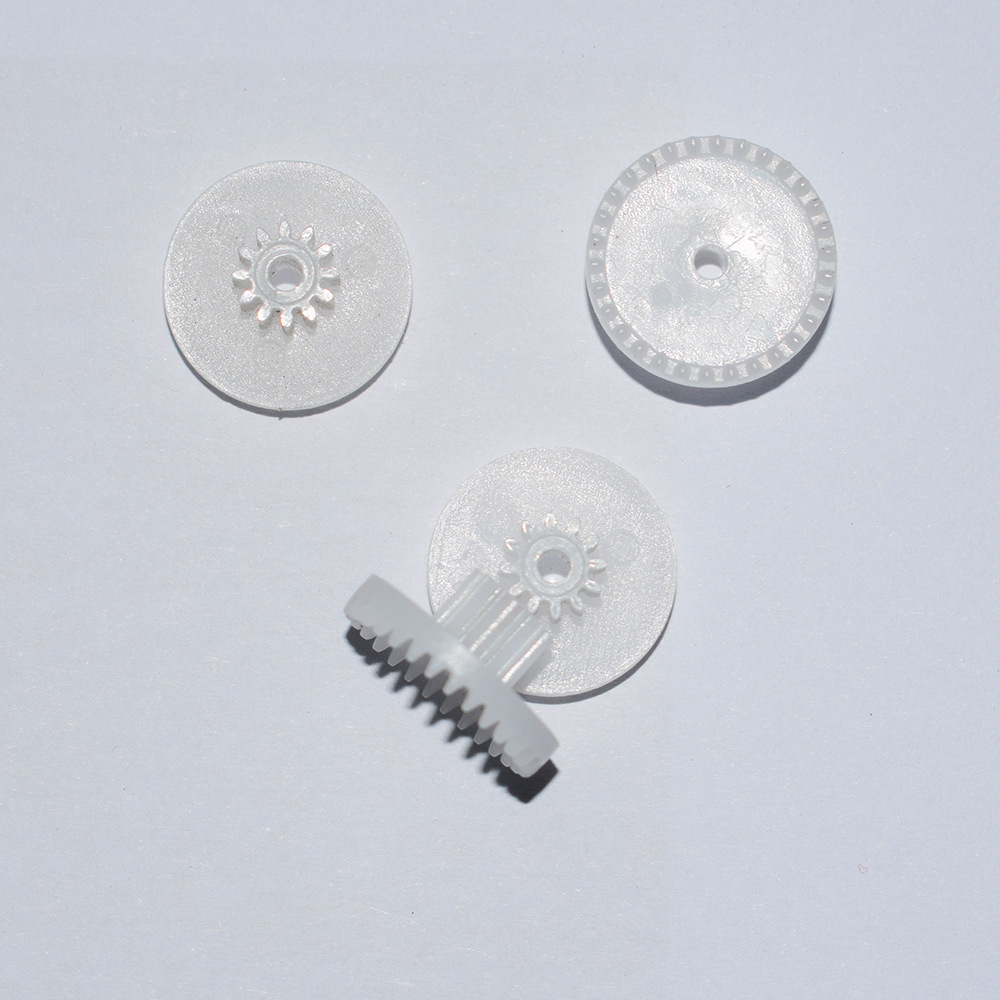 30+12-2B crown gear double-layer crown tooth stack toy accessory 2.05mm hole Angle steering difference gear details Picture
