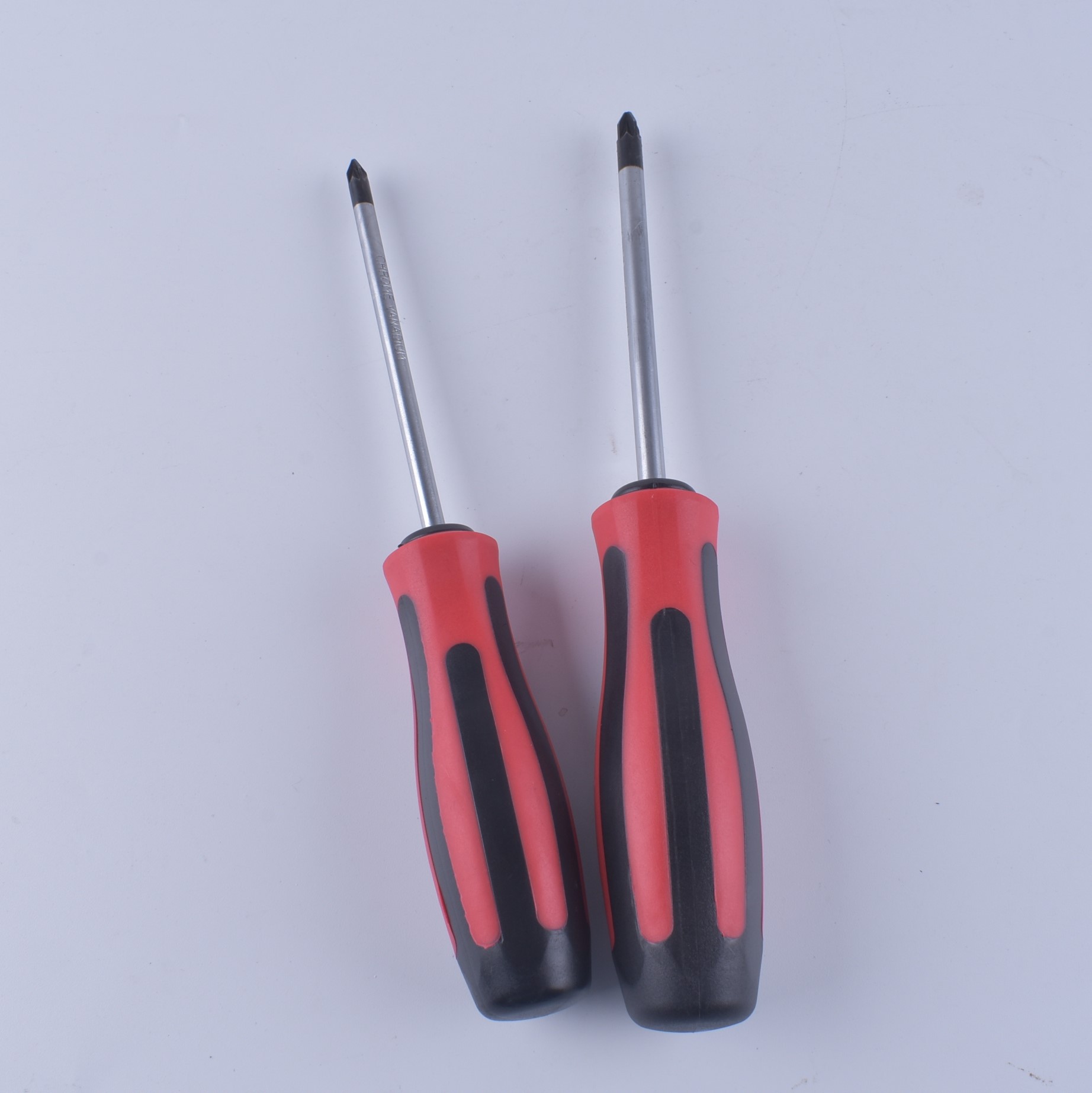 New best-selling screwdriver, environmentally friendly new material, two-color handle, CR-V chromium-vanadium steel, 2019 mold development details Picture