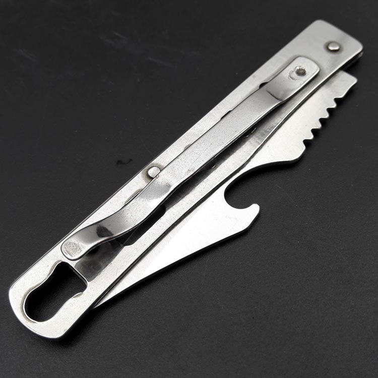 【 Yangjiang Fine Craftsmanship 】165 card-absorbing Folding small Steel Knife, a domestic premium stainless steel fruit knife that can be used for cutting with wine hanging Specification drawing