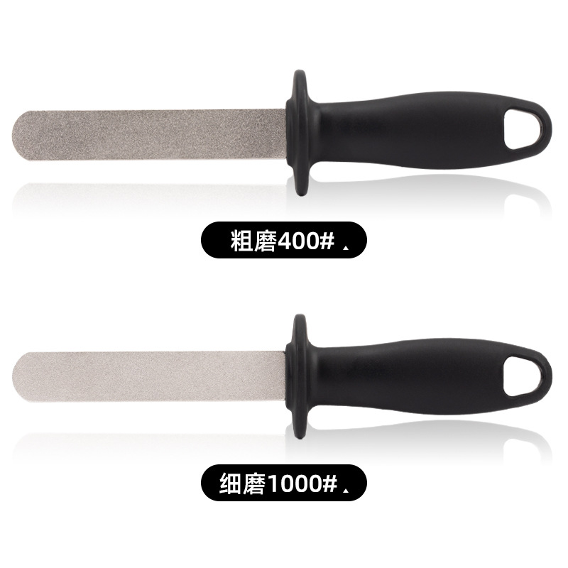 Amazon DMD kitchen diamond tool, knife sharpener, double-sided diamond abrasive oilstone whetstone Application Scenario