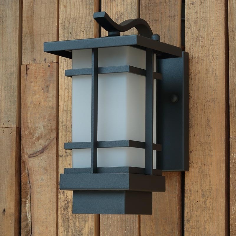 New Chinese-style outdoor wall lamps, villa courtyard lamps, garden fence lamps, retro outdoor lamps, corridor, balcony and porch wall lamps details Picture