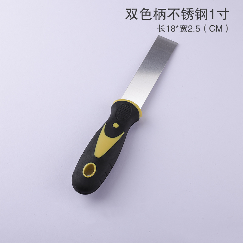 Factory direct sales of wood-handled putty knives, metal-handled putty knives, putty knives, plastering knives, and glass wall glue removal scrapers undefined