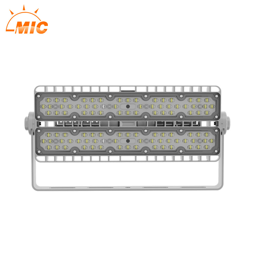 Two modules of 100W U-shaped or L-shaped bracket LED tunnel floodlights Item Picture