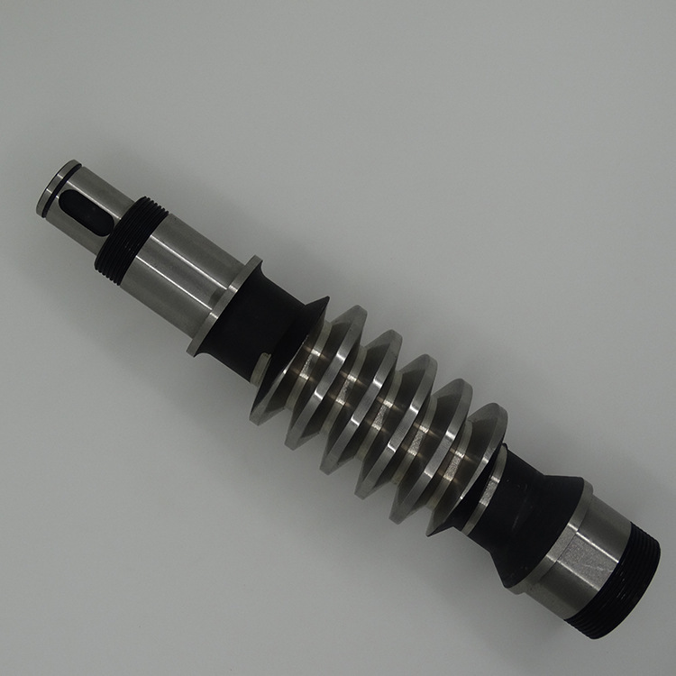 The manufacturer sells stainless steel worm gear mechanical transmission parts, worm wheels and worm gears, and CNC worm gears details Picture