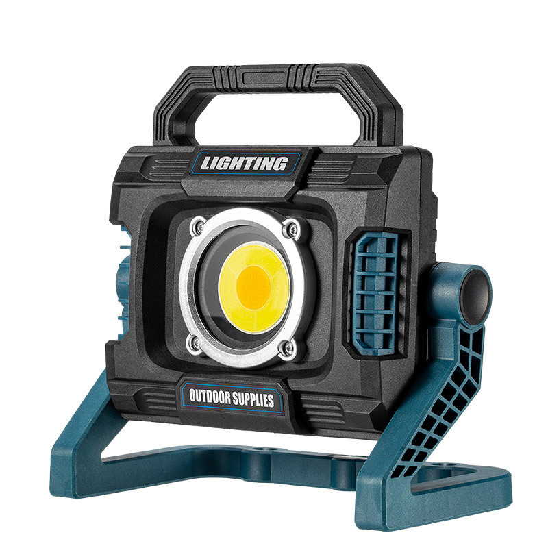 The camping lighting lawn lamp can be stably placed flat for illumination, is compatible with conventional stands, has a long battery life and can be used as a power bank in emergencies Specification drawing