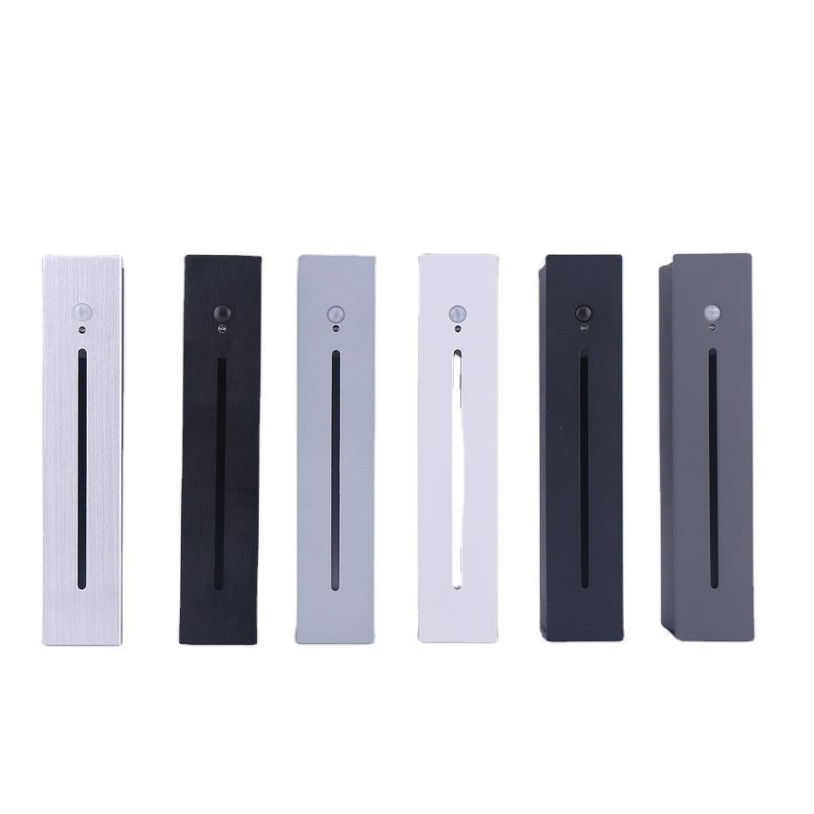 Embedded LED long strip staircase, step, walkway, corner light, sensor toe light, popular staircase full figure