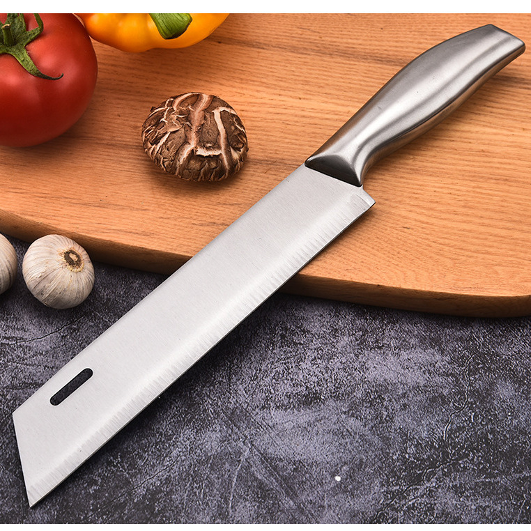 The manufacturer wholesales new stainless steel fruit knives, household fruit knives, watermelon and Hami melon slicers, and kitchen knives Specification drawing
