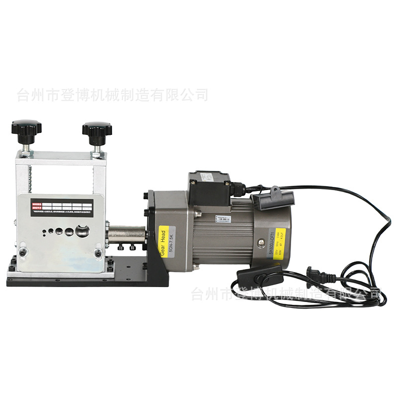 New electric wire stripper, a perfect tool for peeling and plucking used copper wires and cables. Factory wholesale Item Picture